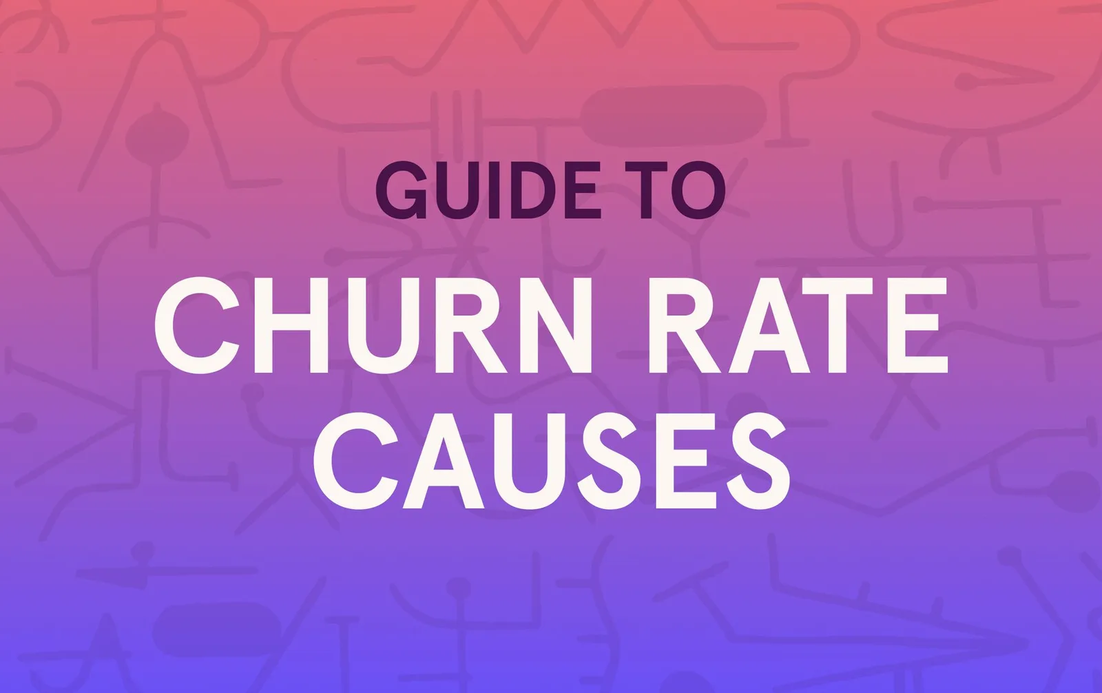 What can be the cause of a churn rate increase?