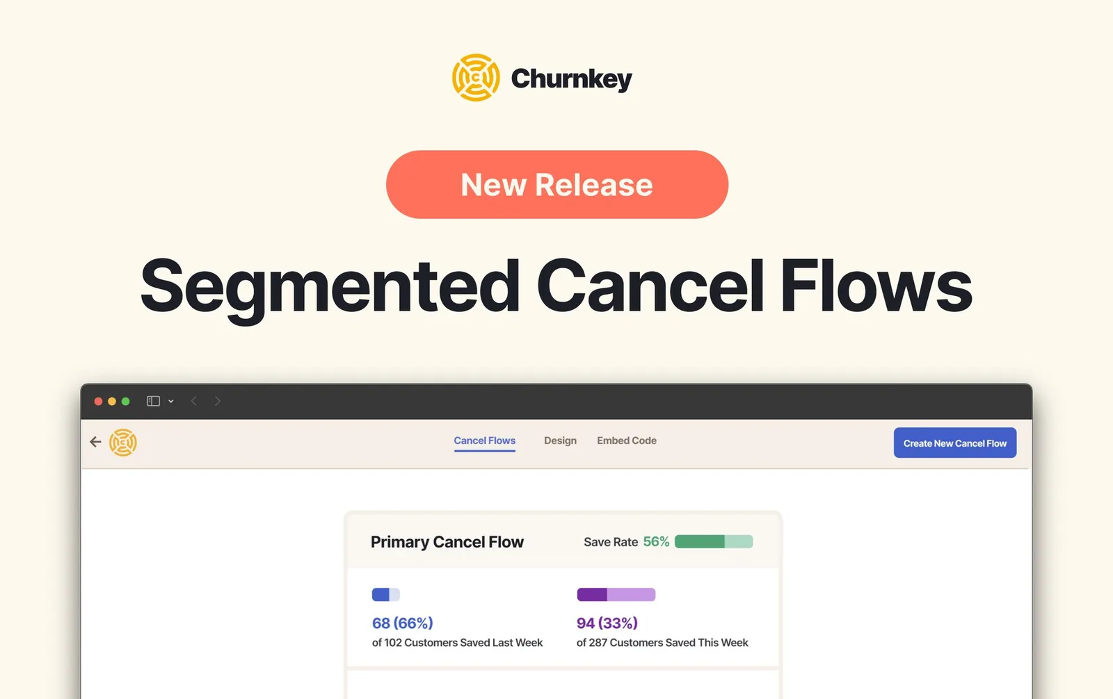 Launch: customer segmentation for targeted Cancel Flows