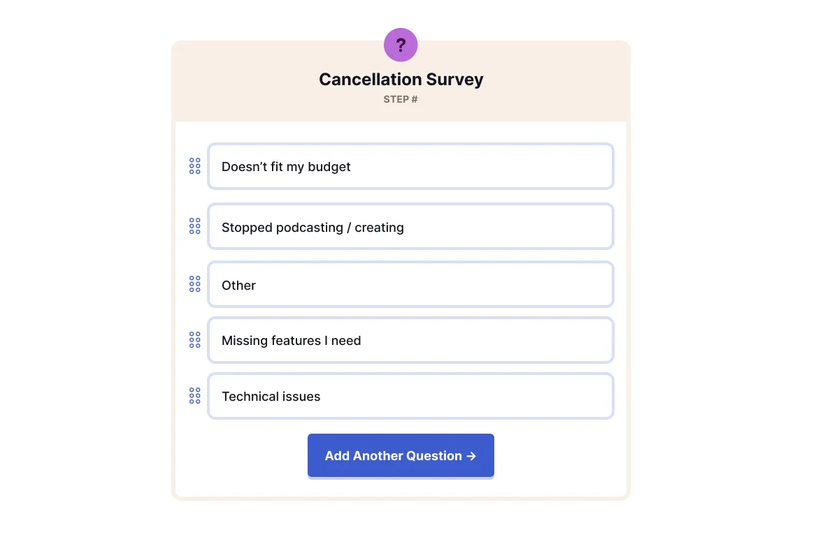 Churnkey sample survey