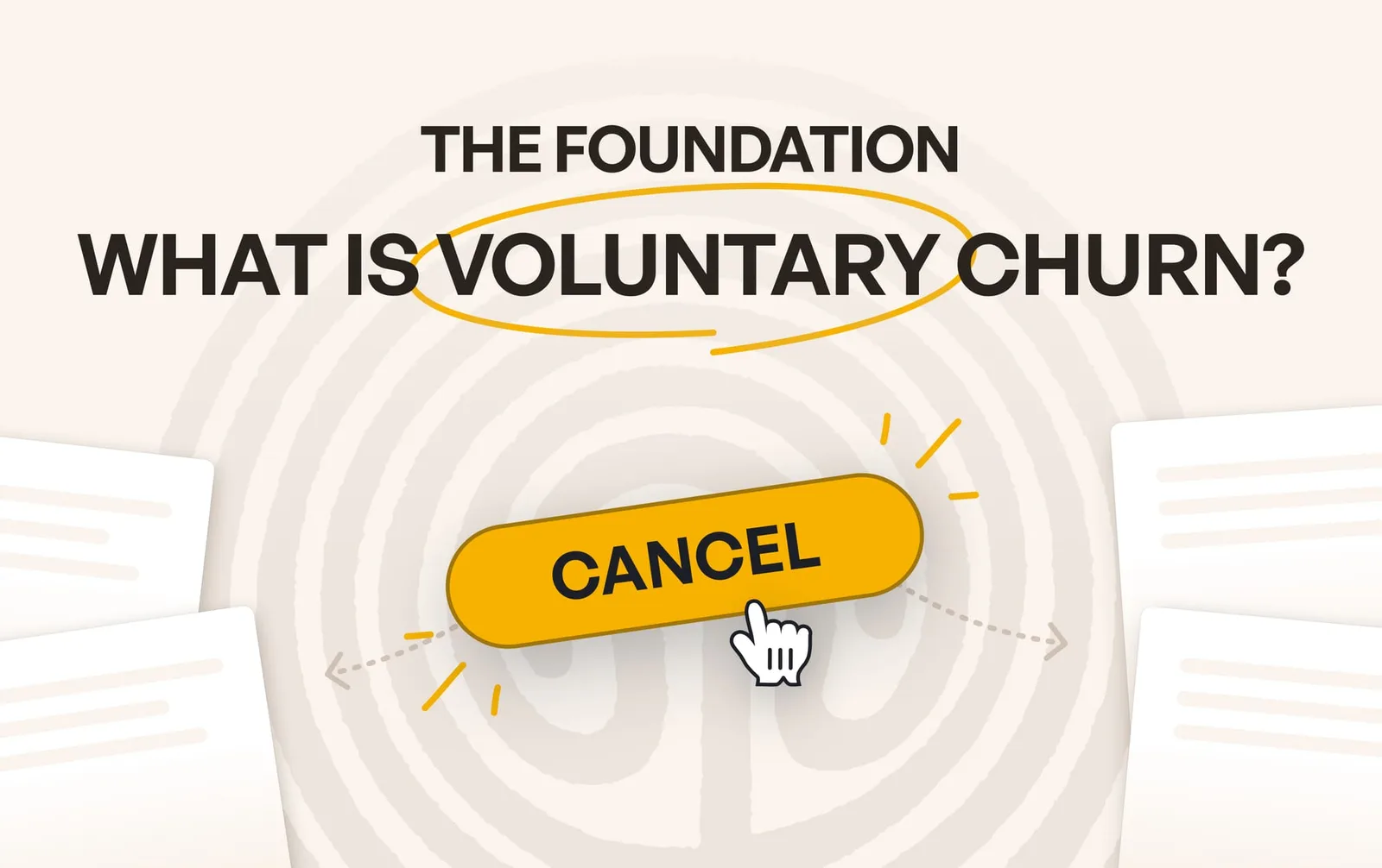 What is voluntary churn: the foundation