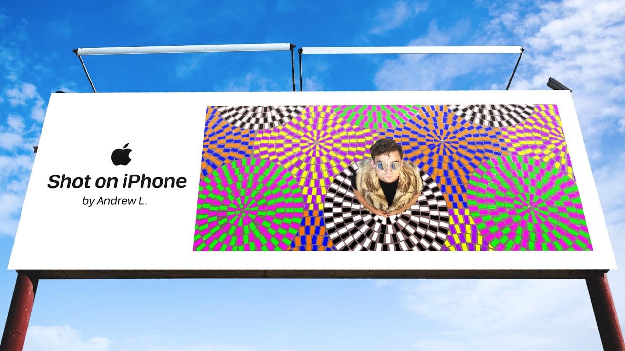 Apple's famous ’Shot on iPhone’ billboards